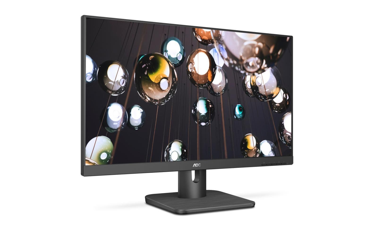 AOC 24E1Q - LED-Monitor - 60.5 cm (23.8") - 1920 x 1080 Full HD (1080p) @ 60 Hz - IPS - 250 cd/m² - 1000:1 - 5 ms - HDMI, VGA, DisplayPort - Lautsprecher