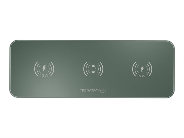 TERRATEC ChargeAIR All green induktive Ladematte - + AC-Netzteil - 10 Watt