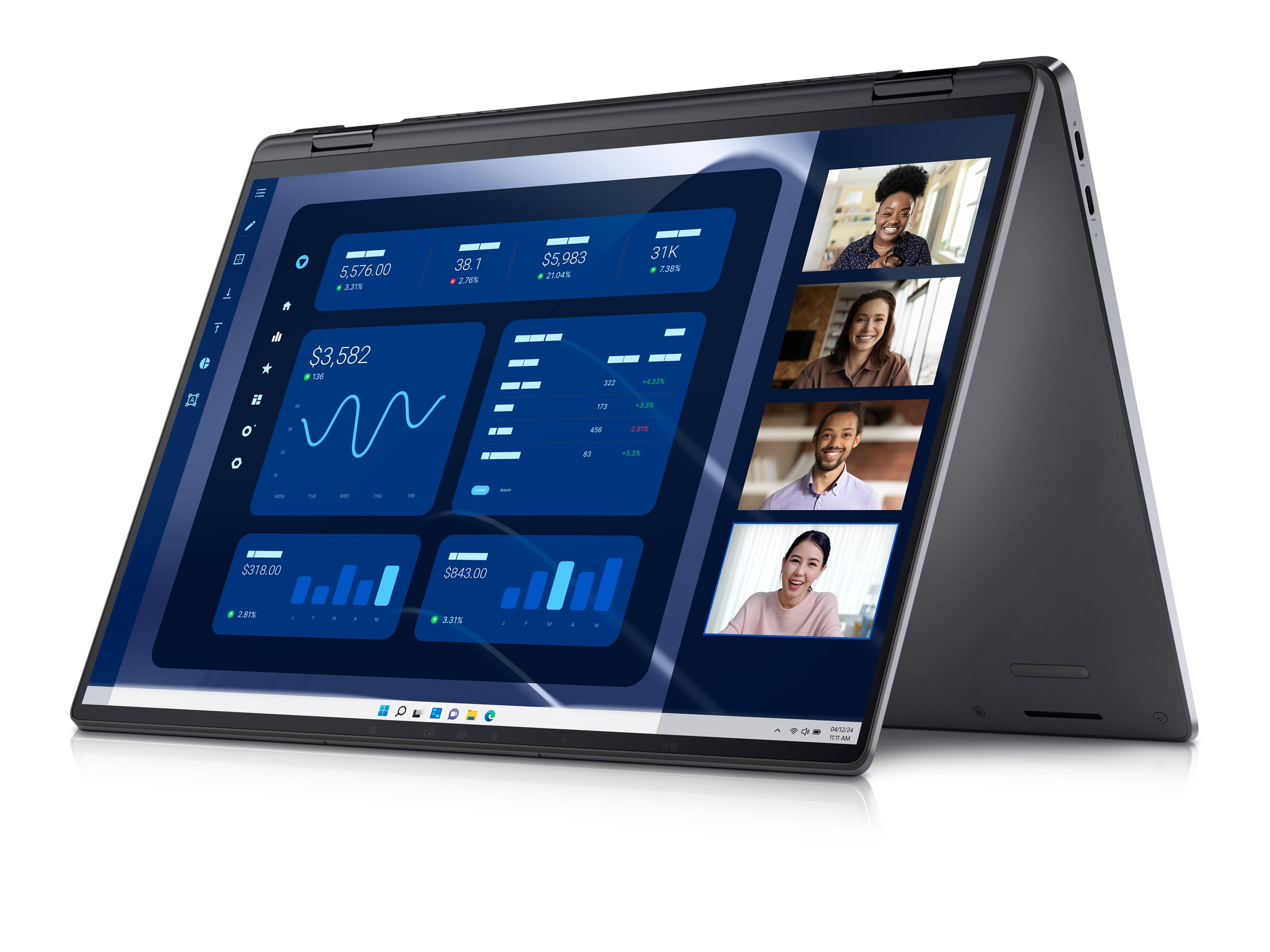 Dell Latitude 9450 2-in-1 - 35.564 cm (14") - Core Ultra 7 165U - 16 GB RAM - 512 GB SSD