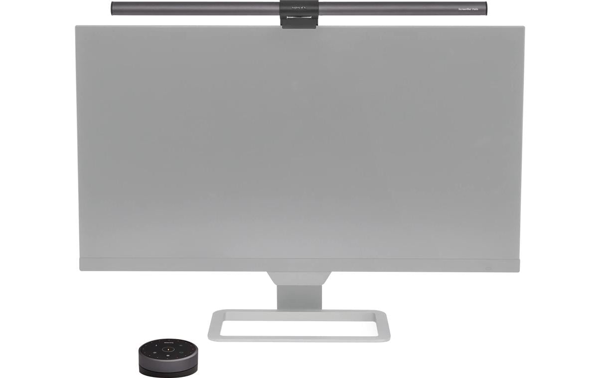BenQ Screenbar Halo - LED-Monitorlampe schwarz [Energieklasse G] (9H.W49WT.ES3)