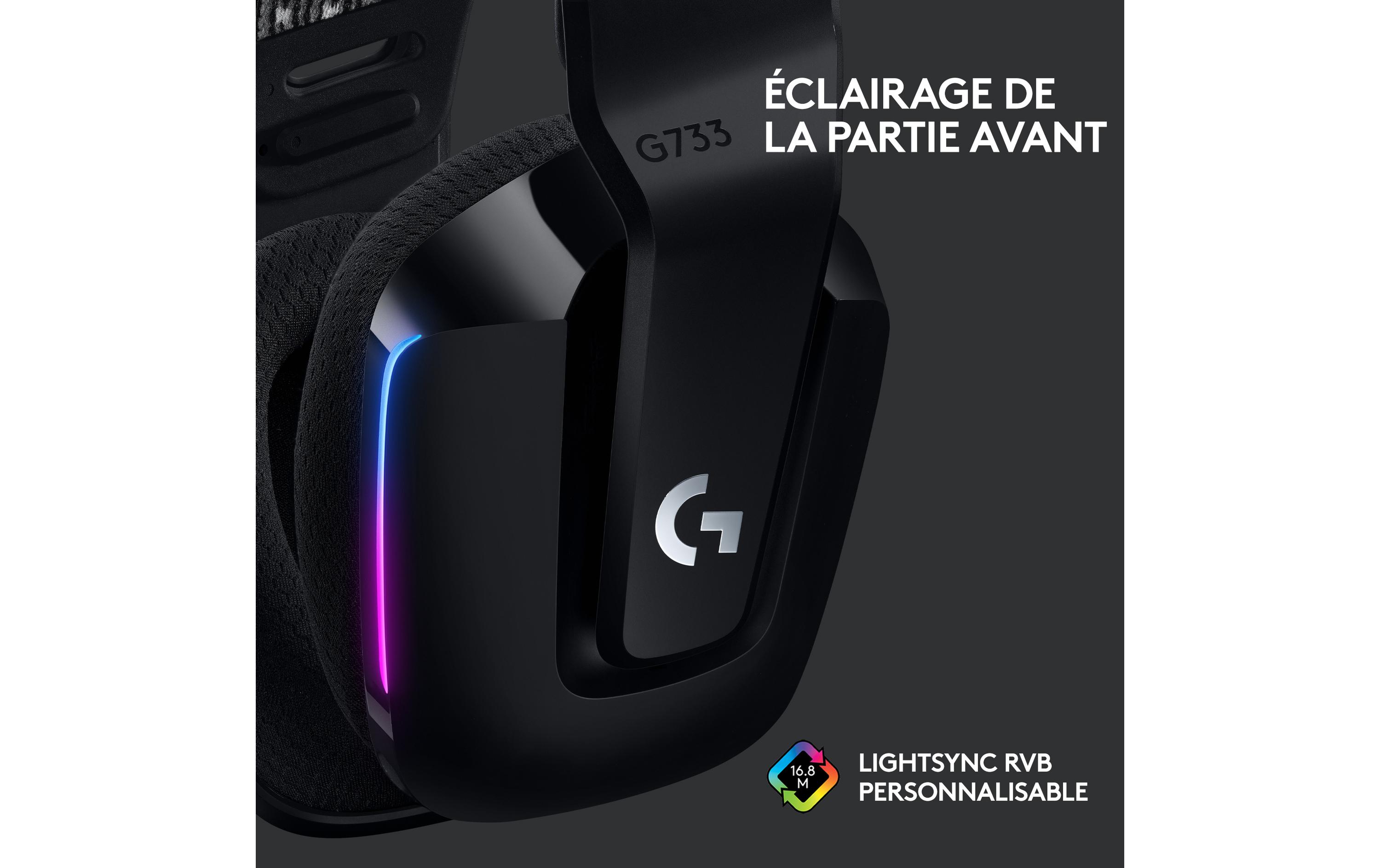 Logitech G G733 LIGHTSPEED Wireless RGB Gaming Headset - Headset