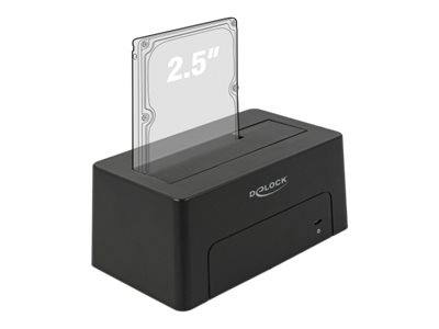 Delock Dockingsstation für ein 3,5"- oder 2,5"-Laufwerk