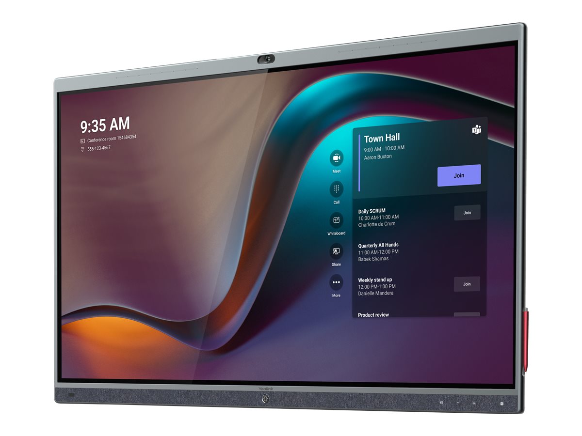 Yealink MSFT - MeetingBoard86 Pro-A023 x 50 MP Kameras / 16 Mikrofone / Android 13 (1203671)