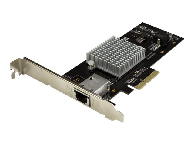 StarTech.com 1 Port 10G Ethernet PCI Express Netzwerkkarte - 10GbE NIC mit Intel X550-AT Chip - 10GBase-T / NBASE-T Compliant - Netzwerkadapter - PCIe 2.0 - 10Gb Ethernet x 1