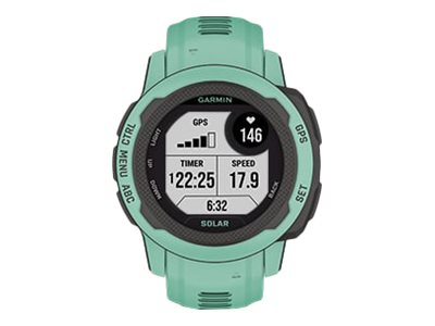 Garmin Instinct 2S Solar - Neo Tropic - Sportuhr mit Band - 32 MB