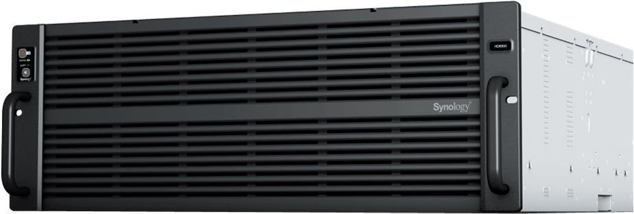 Synology High Density HD6500 - NAS-Server - 60 Schächte - 960 GB - Rack - einbaufähig - SATA 6Gb/s - SSD 480 GB x 2 - RAID RAID 0, 1, 5, 6, 10, JBOD, 5 Hot Spare - RAM 64 GB - Gigabit Ethernet / 10 Gigabit Ethernet - iSCSI Support - 4U