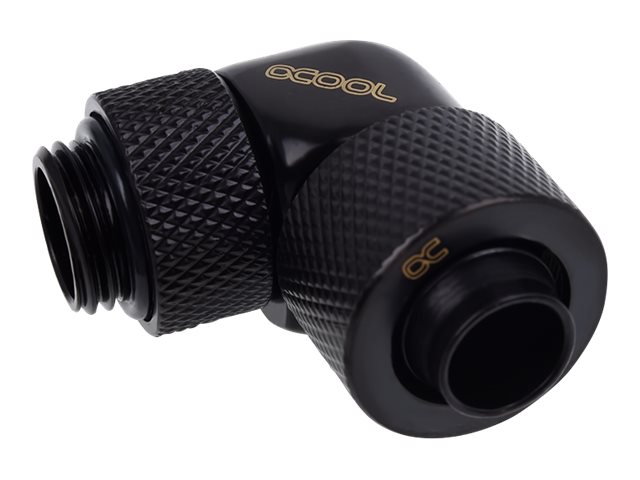 Alphacool Eiszapfen 13/10mm compression fitting 90° rotatable G1/4 - Flüssigkühlsystemarmatur