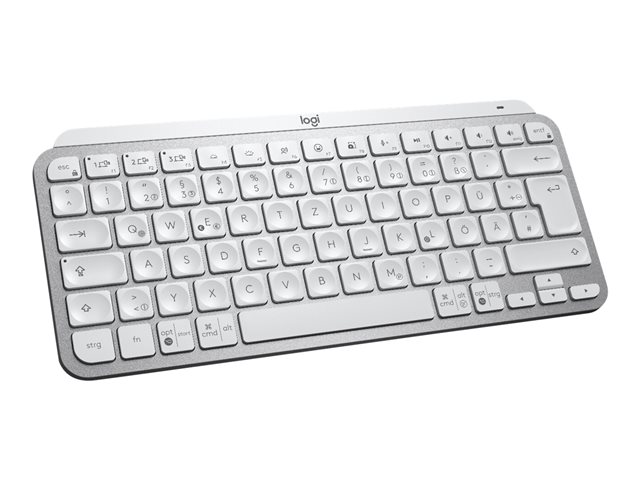 Logitech MX Keys Mini - Tastatur - QWERTZ - Deutsch - Pale Gray Eingabegerät