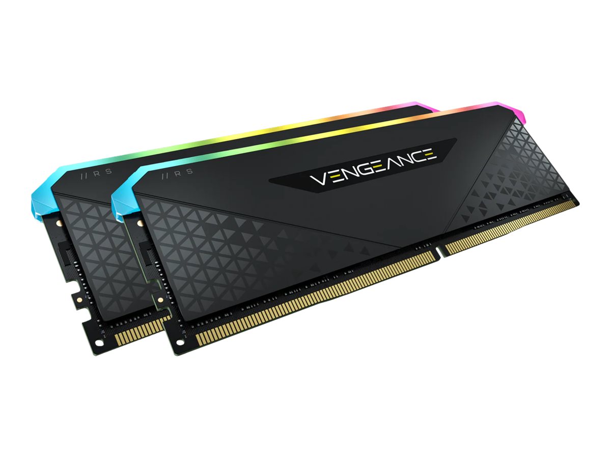 CORSAIR Vengeance RGB RS - DDR4 - Kit - 16 GB: 2 x 8 GB - DIMM 288-PIN - 3200 MHz / PC4-25600 - ungepuffert