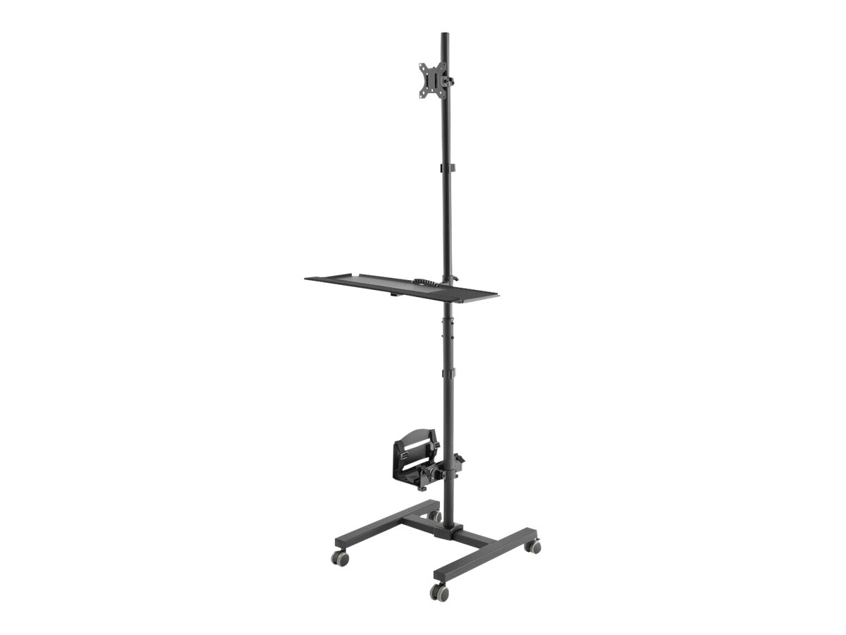 Neomounts FPMA-MOBILE1700 Wagen - für LCD-Display / Tastatur / Maus / CPU - Schwarz