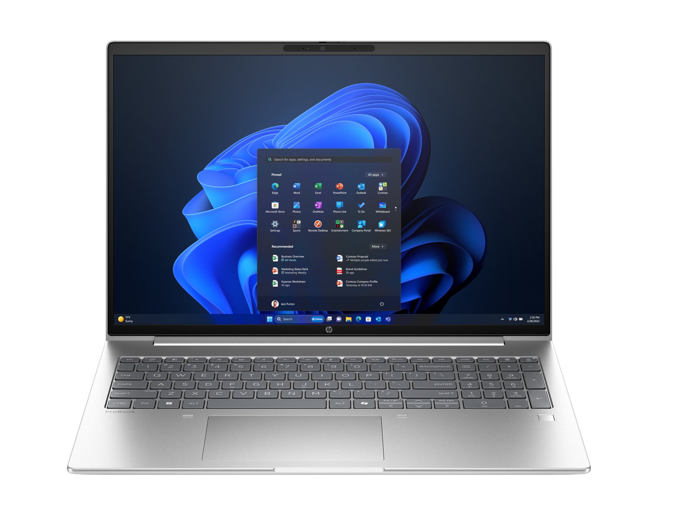 HP ProBook 4 G1a Notebook AI - 40.6 cm (16") - Ryzen 5 Pro 230 - 16 GB RAM - 512 GB SSD - Deutsch