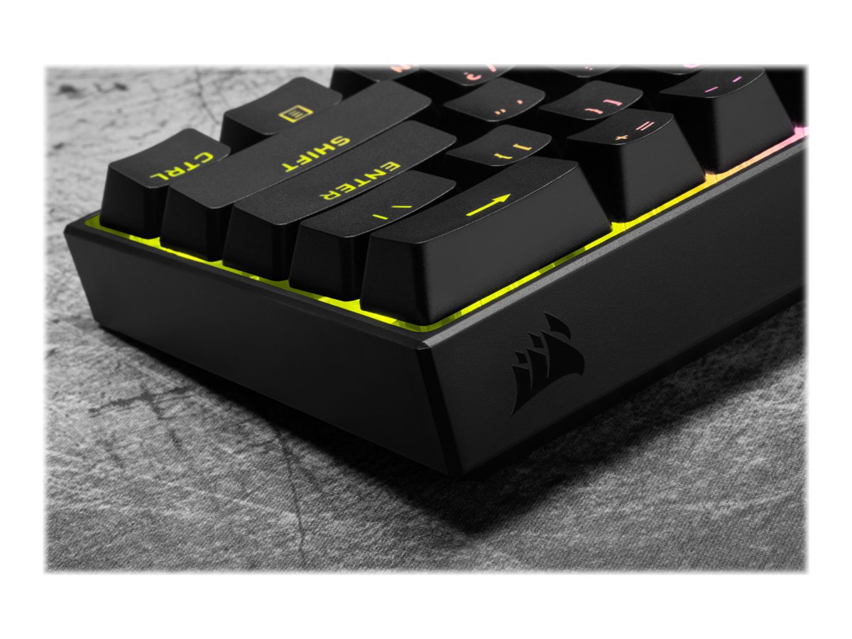 CORSAIR Gaming K65 RGB MINI 60% - Tastatur - Deutsch Eingabegerät