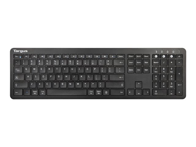 Targus Full-Size Multi-Device - Tastatur - Deutsch - Schwarz Eingabegerät
