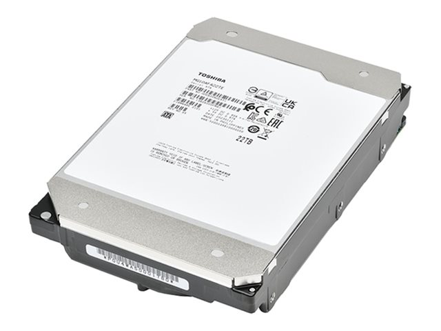 Toshiba MG10F Series MG10AFA22TE - Festplatte - 22 TB - intern - 3.5" (8.9 cm) - 7200 rpm - Puffer: 512 MB (MG10AFA22TE)