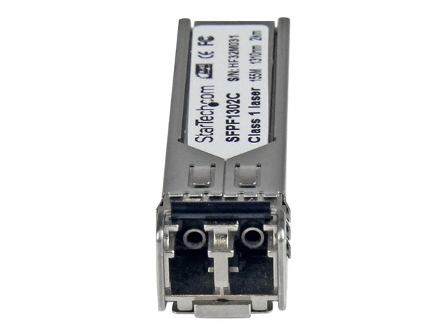 StarTech.com Cisco kompatibles 100MBit/s SFP Transceiver Modul MM LC - Mini-GBIC bis 2Km - LWL / Glasfaser Transceiver mit DDM 1310nm - SFP (Mini-GBIC)-Transceiver-Modul - 100Mb LAN