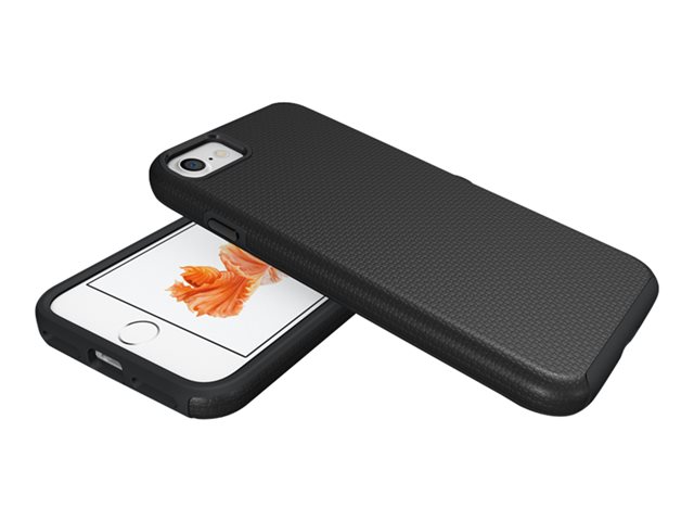 Eiger North - Hintere Abdeckung für Mobiltelefon - Polycarbonat, Thermoplastisches Polyurethan (TPU) - Schwarz - für Apple iPhone 8
