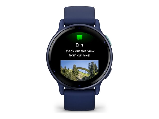 Garmin vívoactive 5 - marineblau - intelligente Uhr mit Band - 4 GB