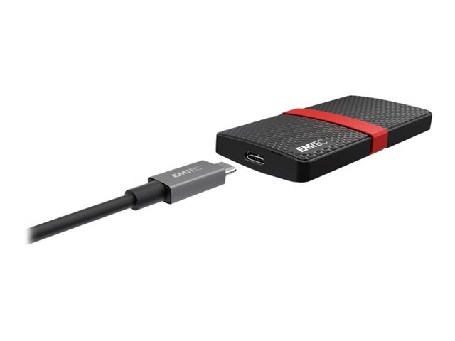 EMTEC SSD Power Plus X200 - SSD - 1 TB - USB 3.2 Gen 1