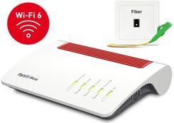 FRITZ!Box 5590 Fiber - Wireless Router - GPON-Terminal / Stimmen-Karte - Wi-Fi 6 - Desktop