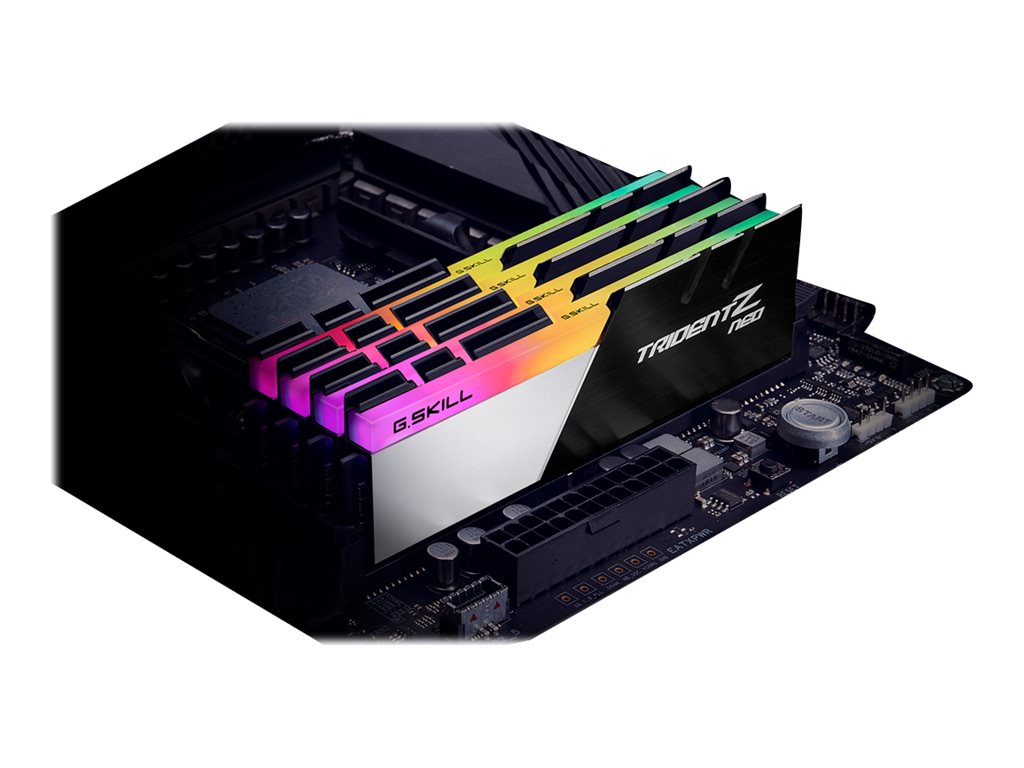 G.Skill TridentZ Neo Series - DDR4 - Kit - 16 GB: 2 x 8 GB - DIMM 288-PIN - 3200 MHz / PC4-25600 - ungepuffert