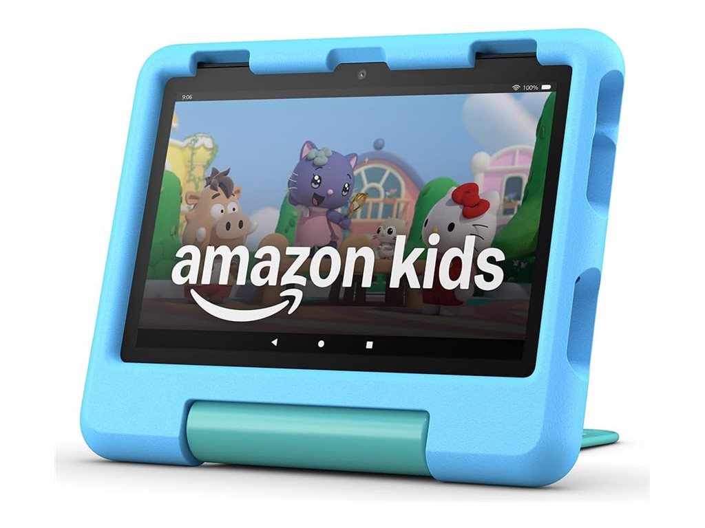 Amazon Fire HD 8 Kids Edition - 12. Generation - Tablet - 32 GB - 20.3 cm (8") IPS (1280 x 800) - microSD-Steckplatz - Blau