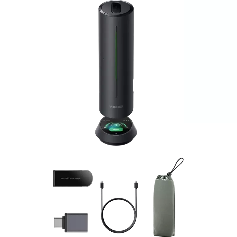 Insta360 Speakerphone Wave-Black (Wave-Black)