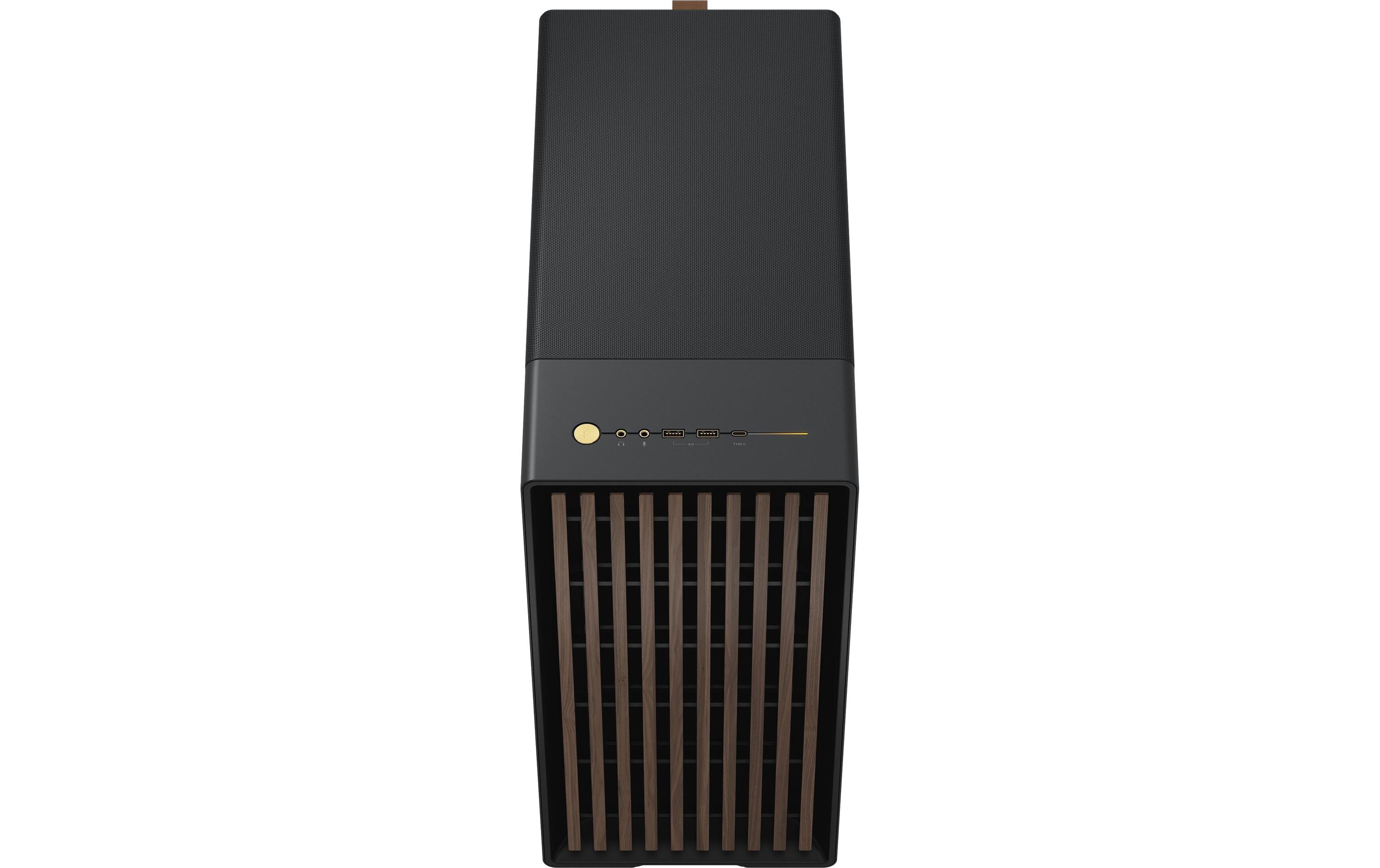 Fractal Design PC-Gehäuse North TG Schwarz
