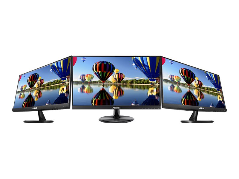 ASUS VT229H - LED-Monitor - 54.6 cm (21.5") - Touchscreen - 1920 x 1080 Full HD (1080p) - IPS - 250 cd/m² - 1000:1 - 5 ms - HDMI, VGA - Lautsprecher - Schwarz