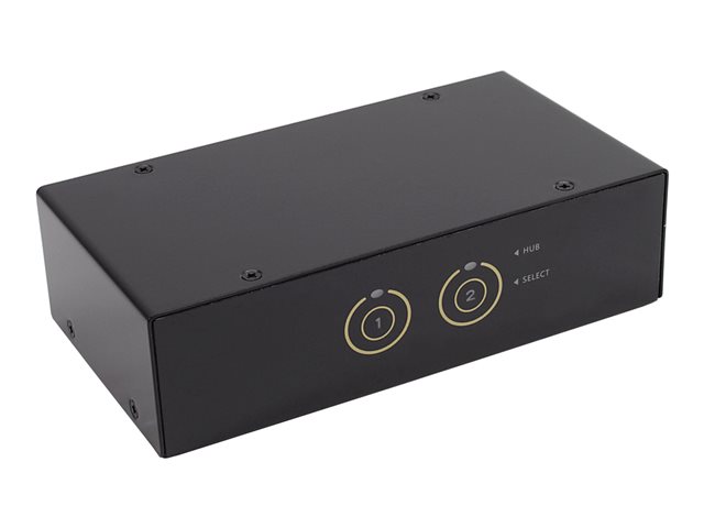 InLine - KVM-/Audio-/USB-Switch - 2 x KVM/Audio/USB - 1 lokaler Benutzer - Desktop