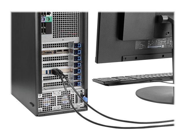 StarTech.com 4 Port USB 3.0 SuperSpeed PCI Express Schnittstellenkarte mit 4 5Gb/s Kanälen und UASP - SATA/LP4 Strom - USB-Adapter - PCIe x4 - USB 3.0 x 4