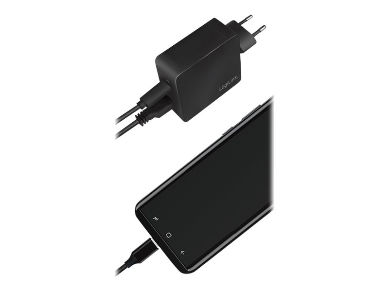 LogiLink USB wall charger Netzteil - USB
24 pin USB-C - 18 Watt
