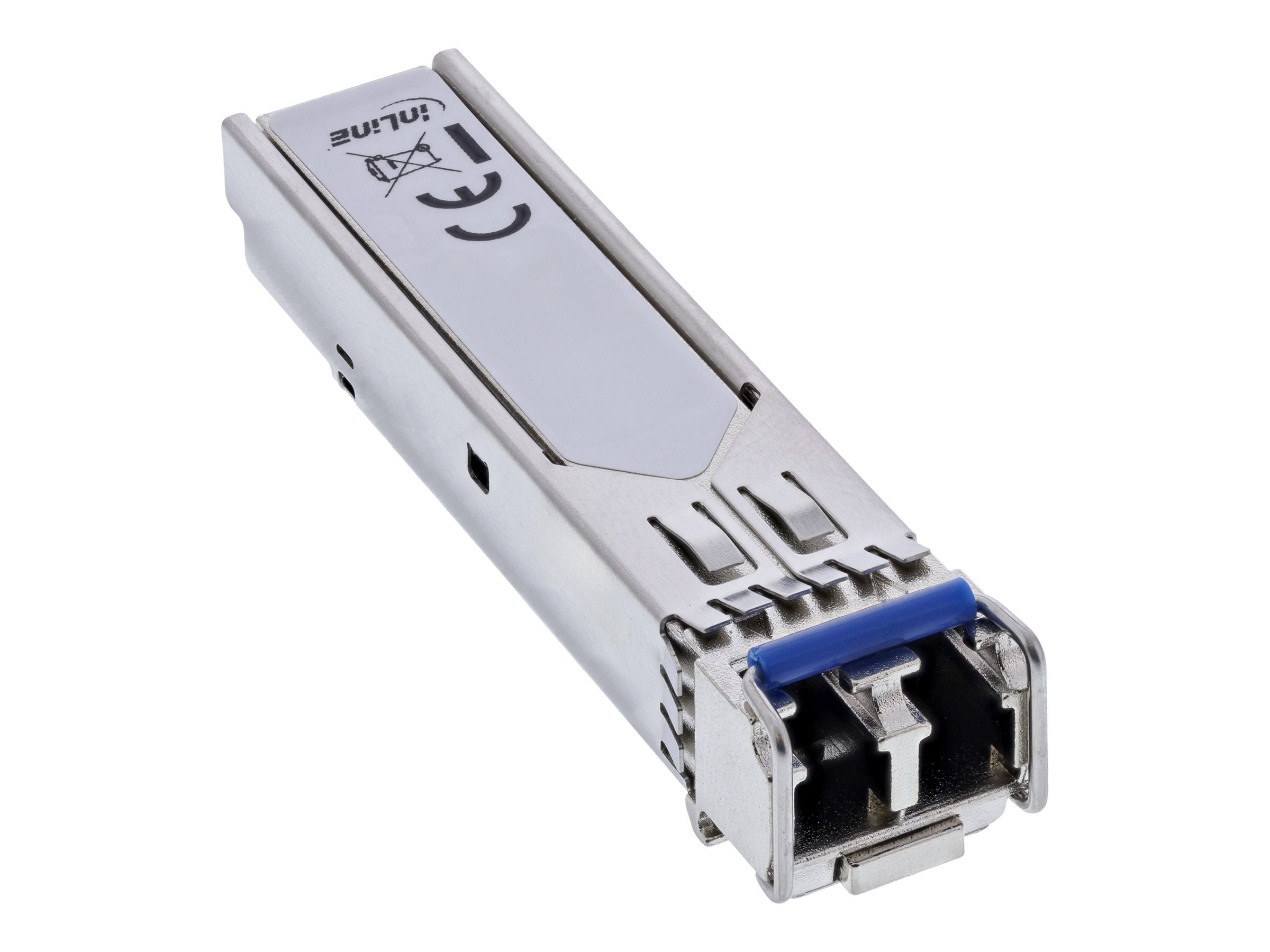 InLine LWL - SFP (Mini-GBIC)-Transceiver-Modul - 1GbE - 1000Base-LX - LC Single-Modus - bis zu 20 km - 1310 nm