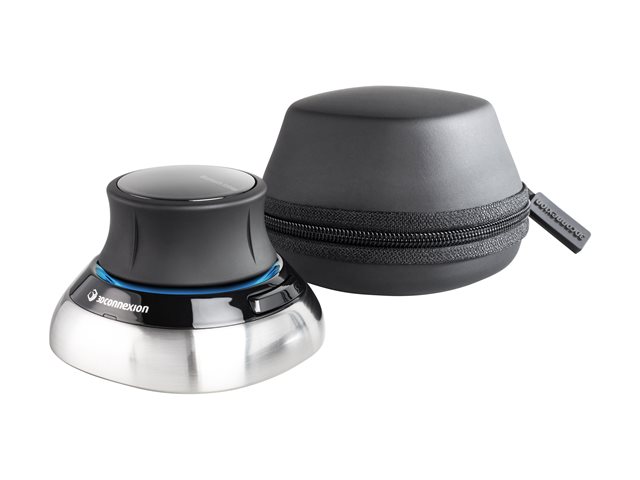 3Dconnexion SpaceMouse Wireless Kit 2 - 3D-Maus - 2.4 GHz