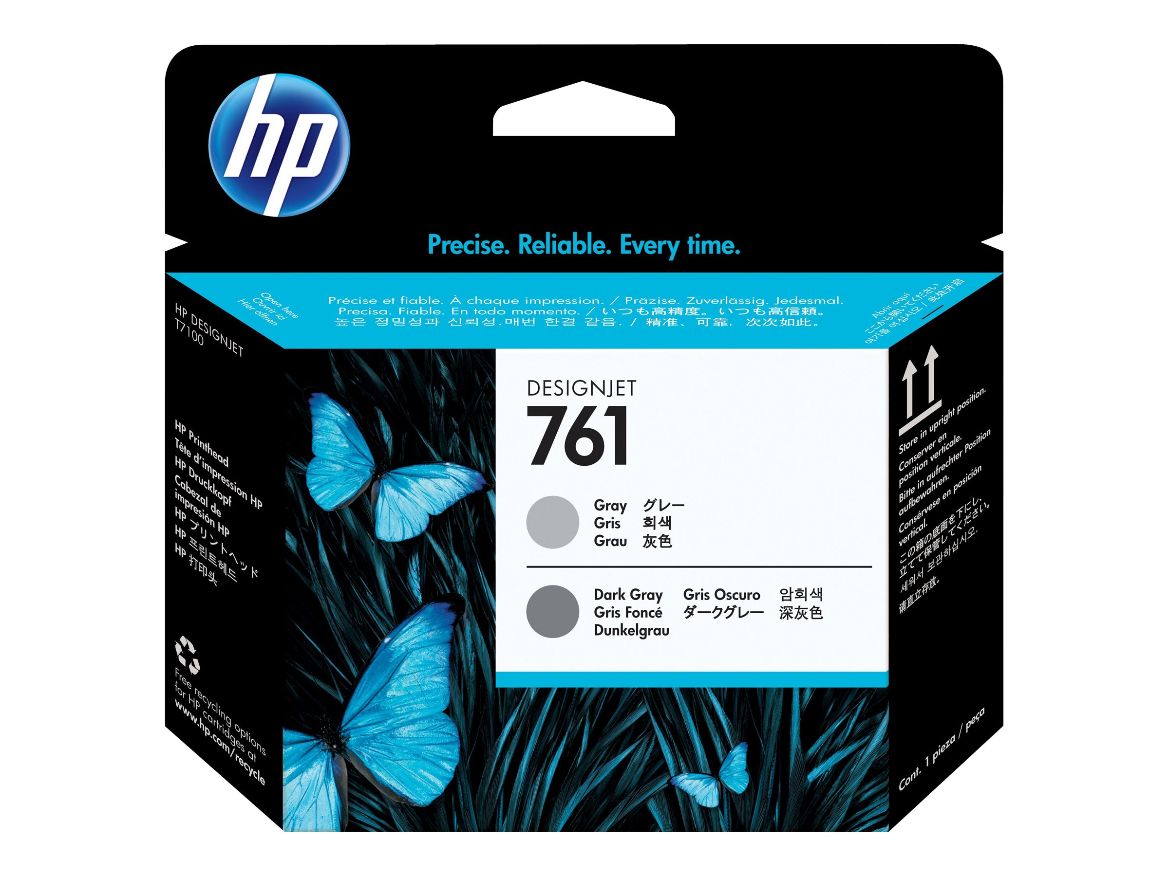 HP 761 - Grau
Dunkelgrau - Druckkopf