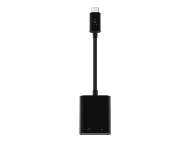 Belkin Connect Audio + Charge - USB-C auf USB-C Kopfhörer-/Ladeadapter - Audio/USB - 14 m