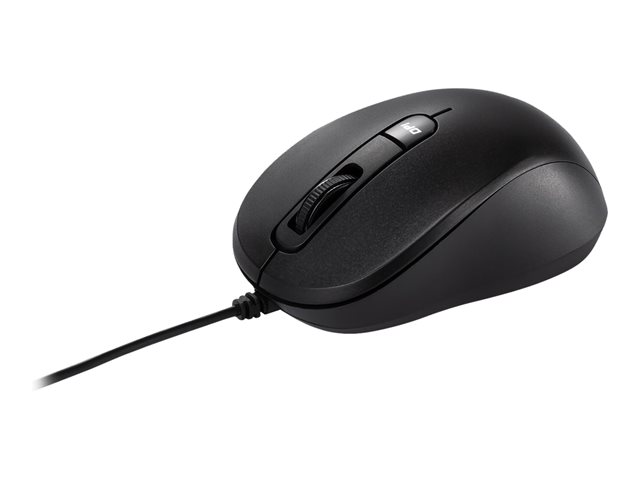ASUS MU101C Blue Ray Silent - Maus - USB - Schwarz
