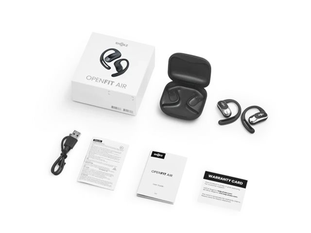 SHOKZ OpenFit Air - True Wireless-Kopfhörer mit Mikrofon