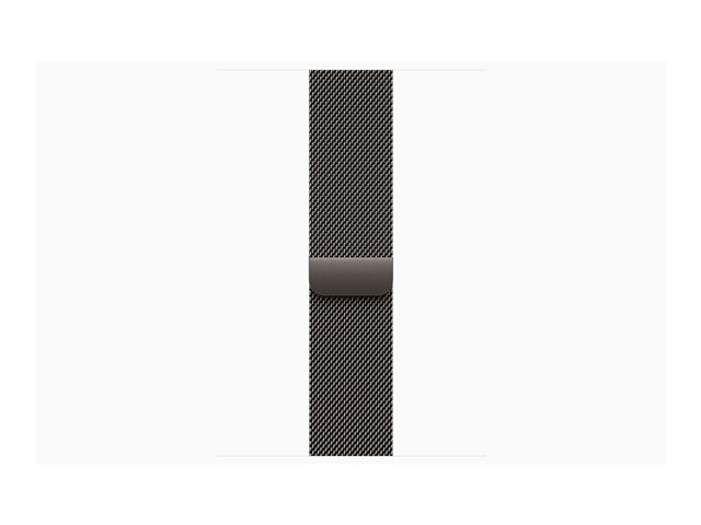 Apple Watch Series 10 GPS + Cellular 46mm Slate Titanium Case mit Slate Milanese Band - M/L (MWYW3QF/A)