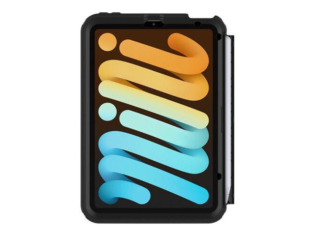 OtterBox Defender Series - Schutzhülle für Tablet - Polycarbonat, Kunstfaser - Schwarz - für Apple iPad mini (6. Generation)