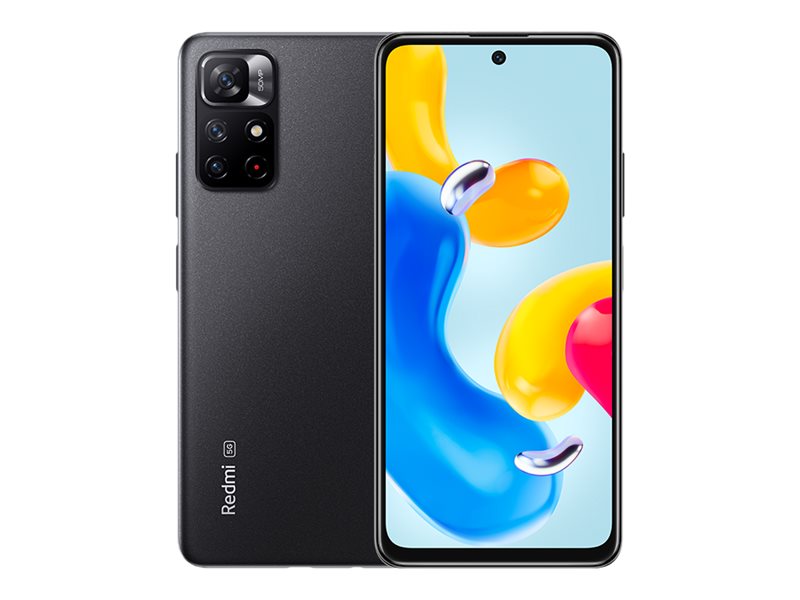 Xiaomi Redmi Note 11S 5G - schwarz - 5G Smartphone - 128 GB - GSM