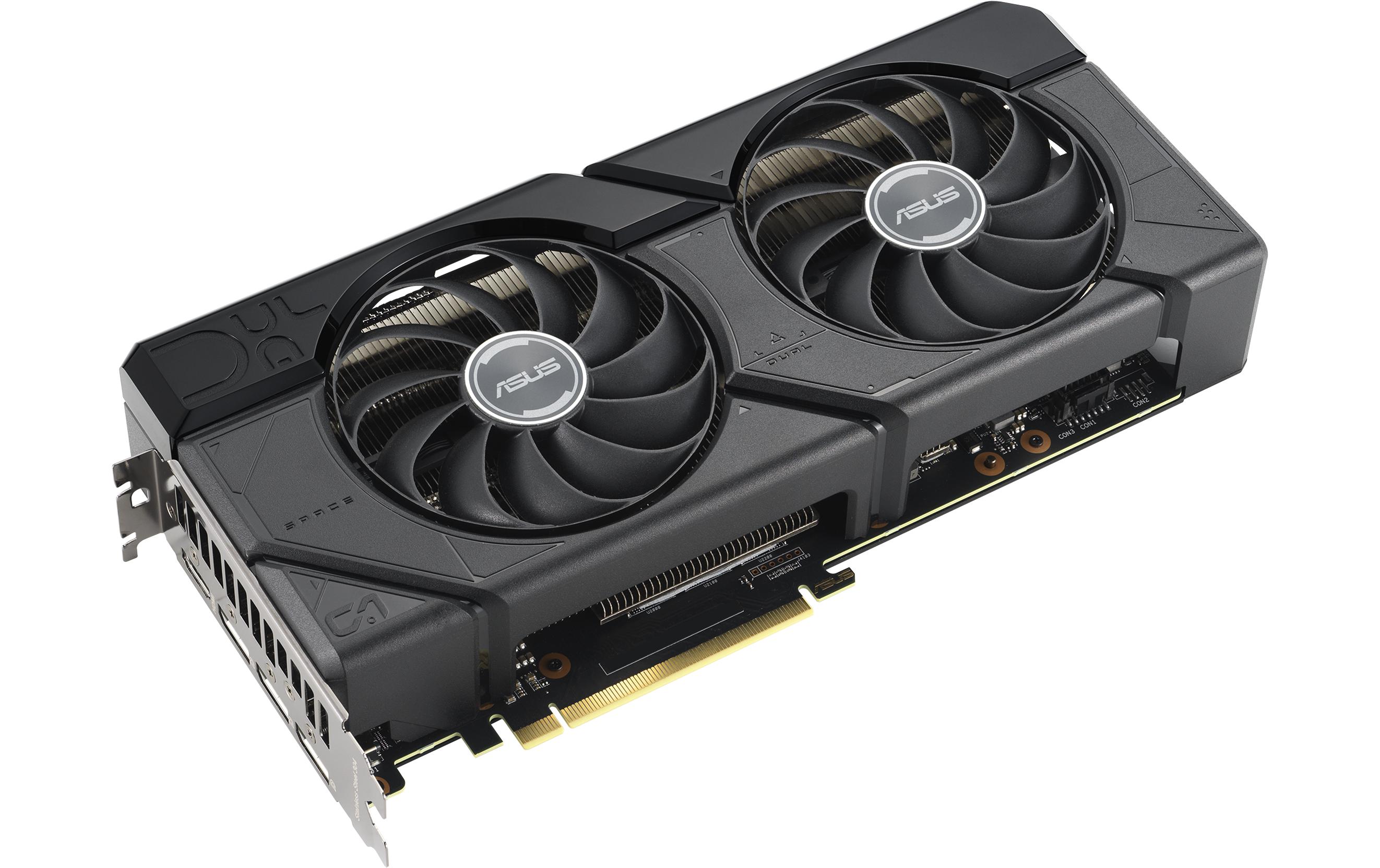 ASUS Dual Radeon RX 7800 XT 16GB - OC Edition - Grafikkarten - Radeon RX 7800 XT - 16 GB