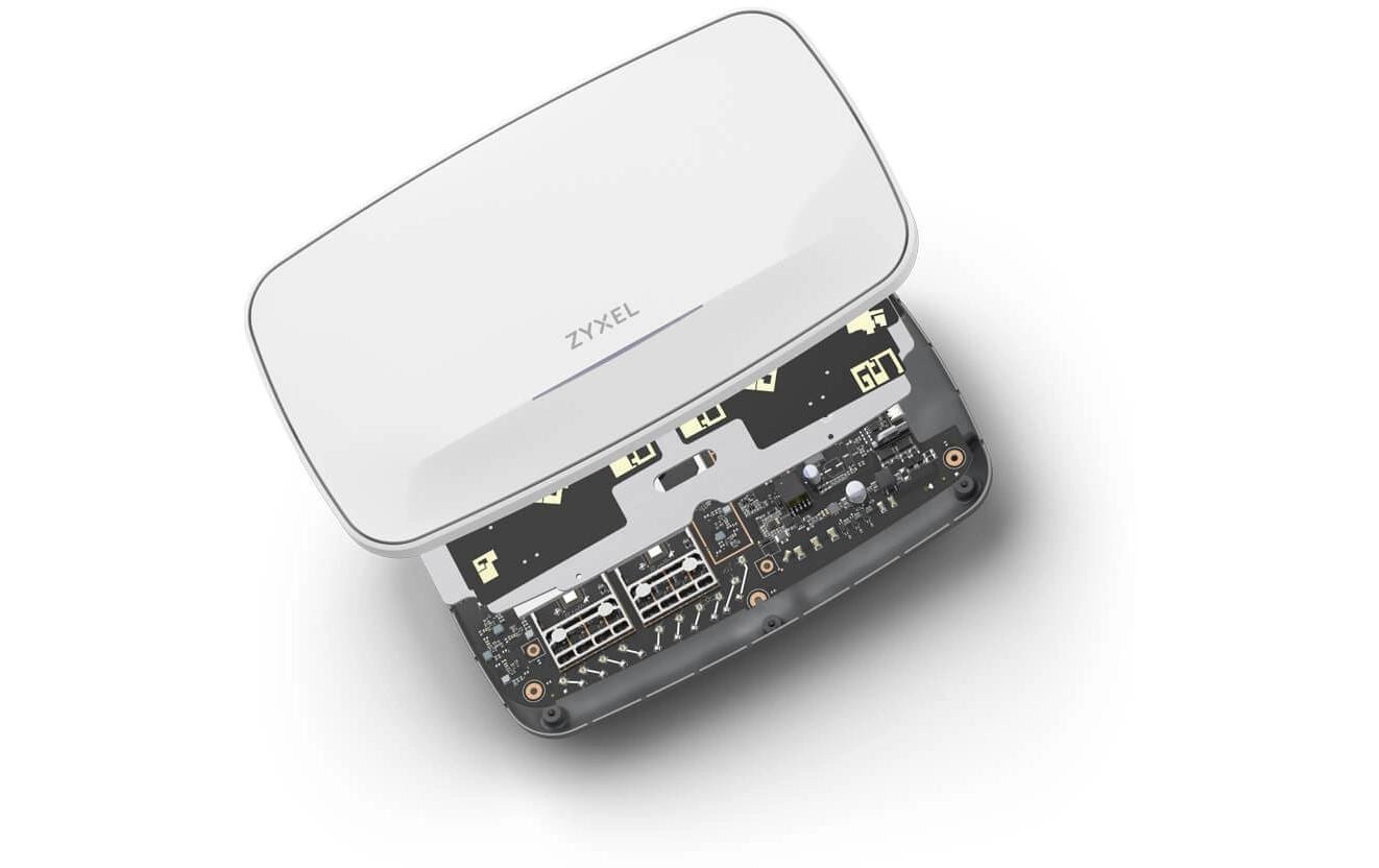Zyxel NebulaFlex Pro WBE660S - Accesspoint - 1GbE, Wi-Fi 7 - Wi-Fi 6 - Wi-Fi 7 - 6 GHz - zur Wandmontage geeignet