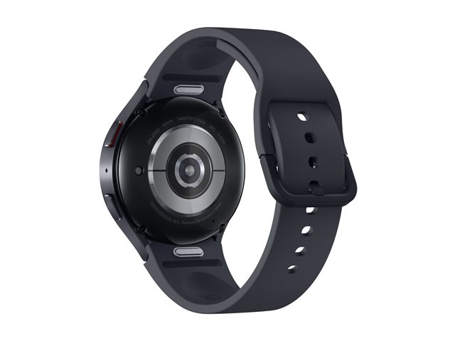 Samsung Galaxy Watch6 - 44 mm - intelligente Uhr - ohne Armband - Anzeige 3.73 cm (1.5") - 16 GB - LTE, NFC, Wi-Fi, Bluetooth - 4G - 33.3 g - Graphite (SM-R945FZKDDBT)