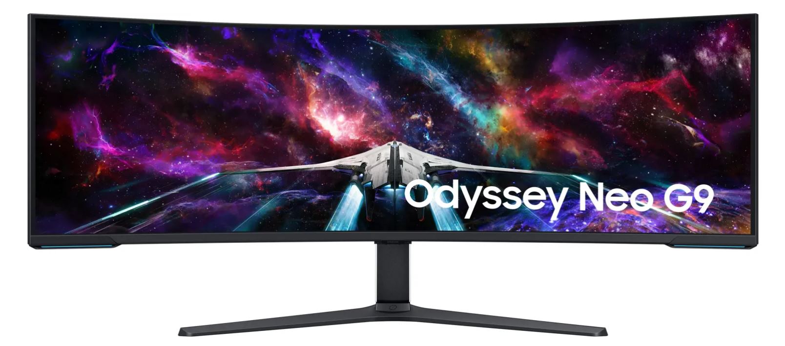 Samsung Odyssey Neo G9 S57CG952NU - G95NC Series - QLED-Monitor - Gaming - gebogen - 144 cm (57") - 7680 x 2160 Dual UHD @ 240 Hz - VA - 1000 cd/m² - 1000000:1 - DisplayHDR 1000 - 1 ms - 3xHDMI, DisplayPort - Schwarz, weiß