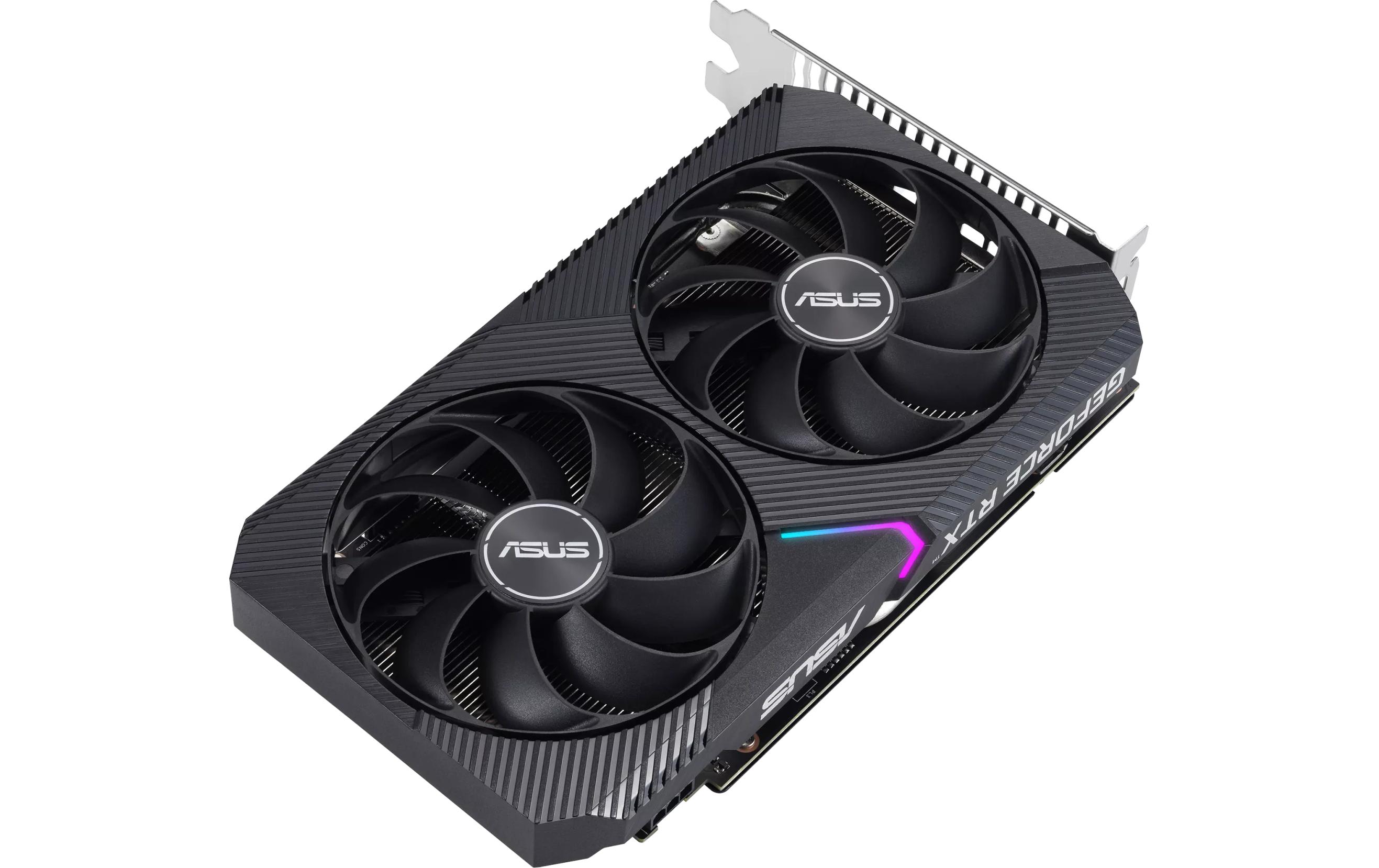 ASUS Dual GeForce RTX 3050 OC V2 Grafikkarte - 8GB GDDR6, DVI, HDMI, DP