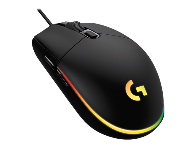 Logitech Gaming Mouse G102 LIGHTSYNC - Maus - USB - Schwarz