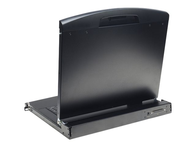 Digitus Professional DS-72210-1GE - KVM-Konsole mit KVM-Switch - 1 Anschlüsse - Deutsch - 43.2 cm (17") - Rack - einbaufähig - 1280 x 1024 @ 60 Hz - 1000:1 - Schwarz, RAL 9005 - 1U