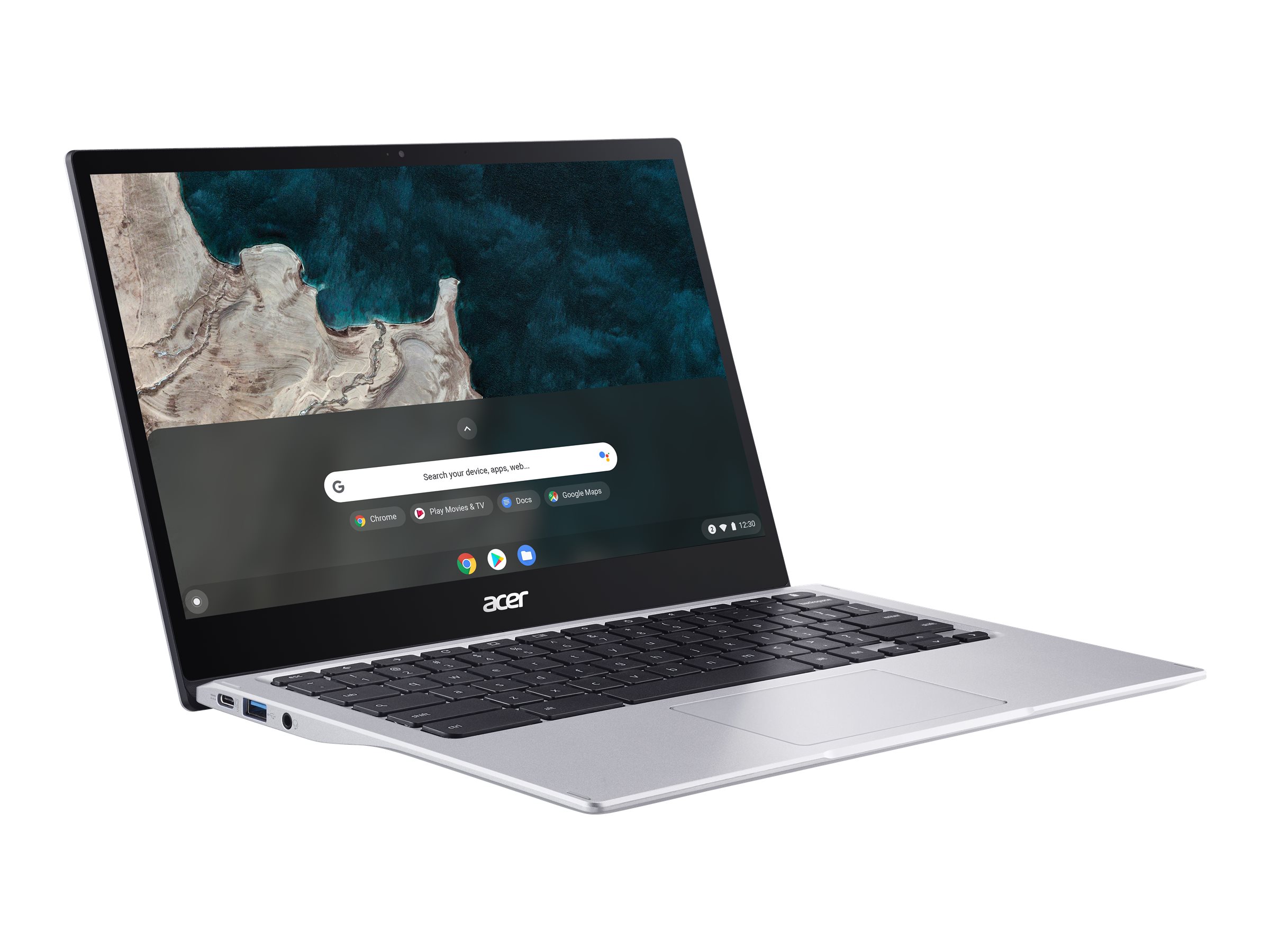 Acer Chromebook Spin 513 CP513-1H - 33.8 cm (13.3") - Snapdragon 7c Kryo 468 - 4 GB RAM - 64 GB eMMC - Deutsch