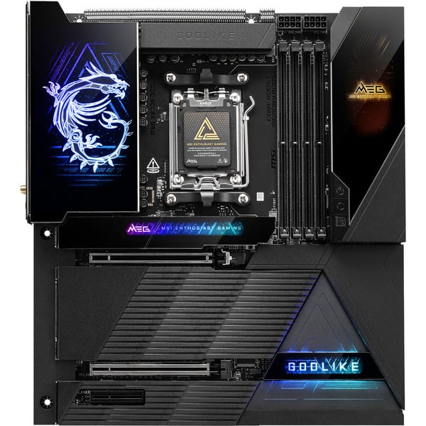 MSI MEG X870E Godlike Mainboard, Sockel AM5, AMD X870E, E-ATX, DDR5