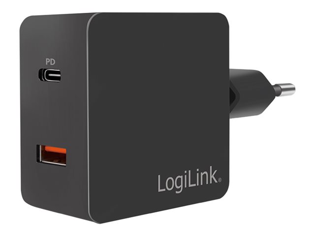 LogiLink USB wall charger Netzteil - USB
24 pin USB-C - 18 Watt
